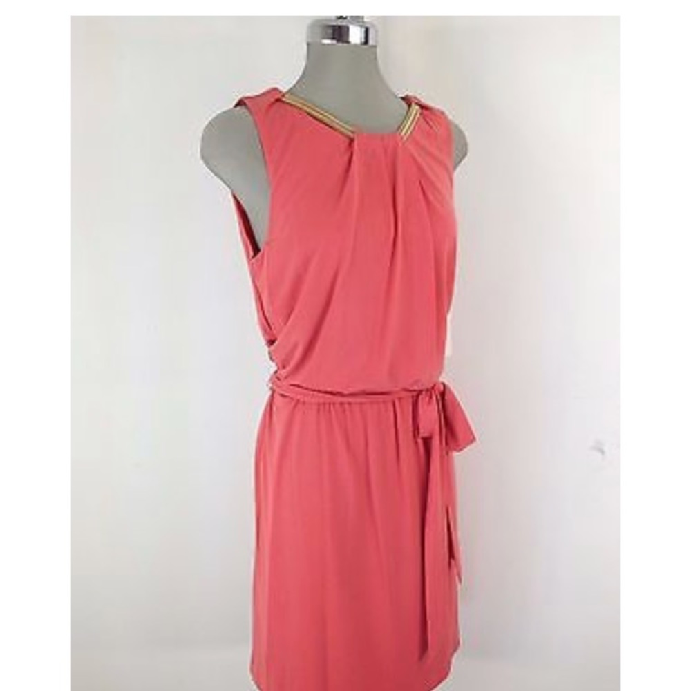 Coral dress